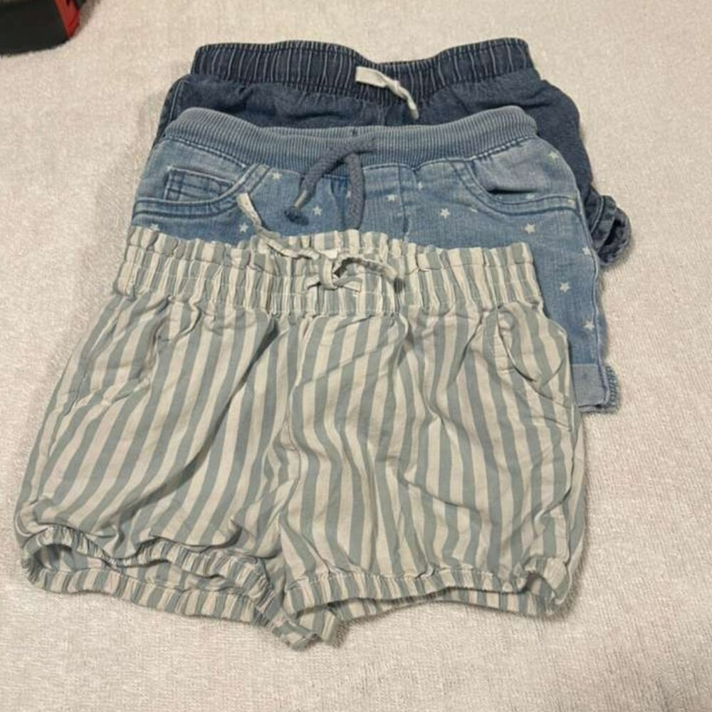 Girls 3T Shorts Bundle – Baby Gap & Cat & Jack (3-Pack)